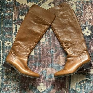 Franco Sarto Daya cognac knee high boot